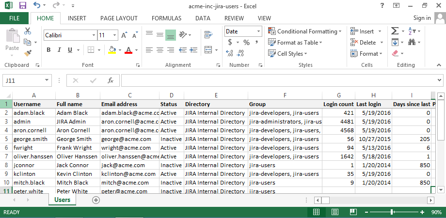 how to export user list from jira service desk stock maintenance register format