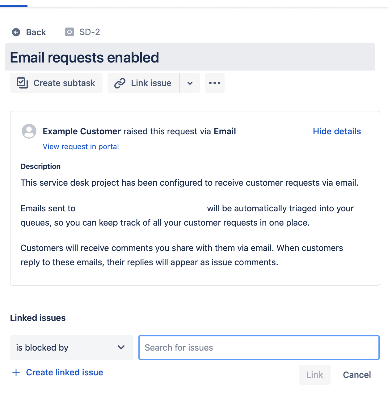 Solved How can i link the service desk tickets with Jira