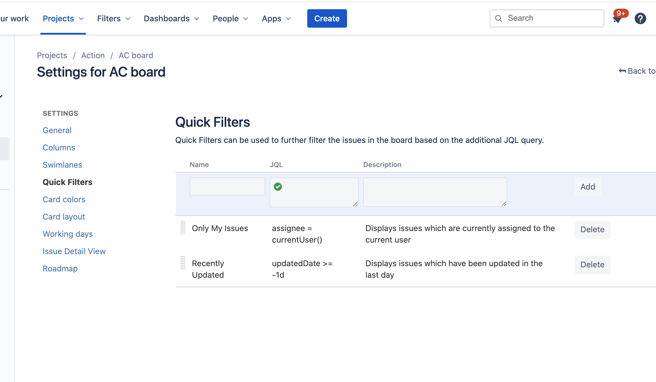 remove Epics on kanban board when marked as done