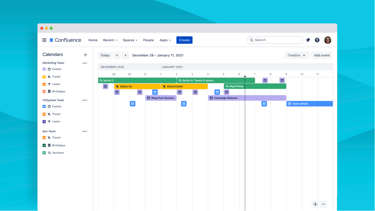 Team Calendars is the latest addition to Confluenc... - Atlassian Community