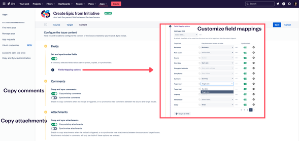 Field mappings for Elements Copy & Sync with Advanced Roadmaps.png