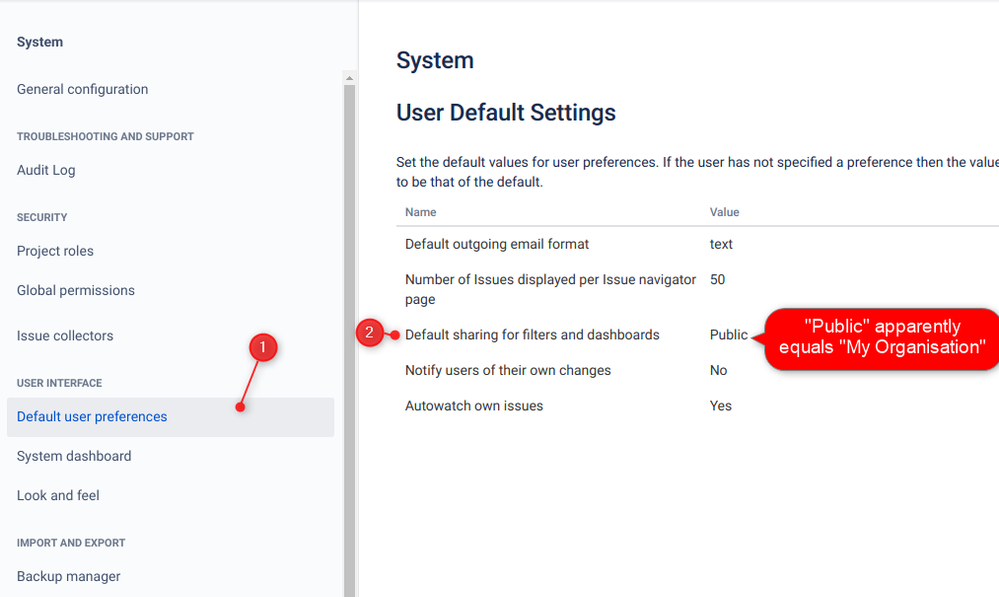 Screenshot settings filter access levels.png