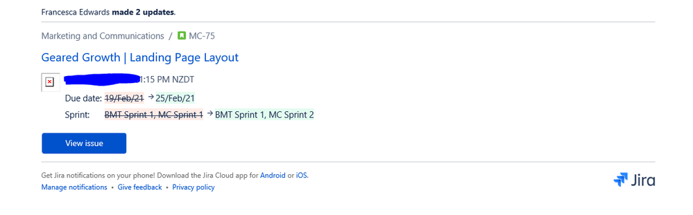 Solved Customising Email Notifications For Jira