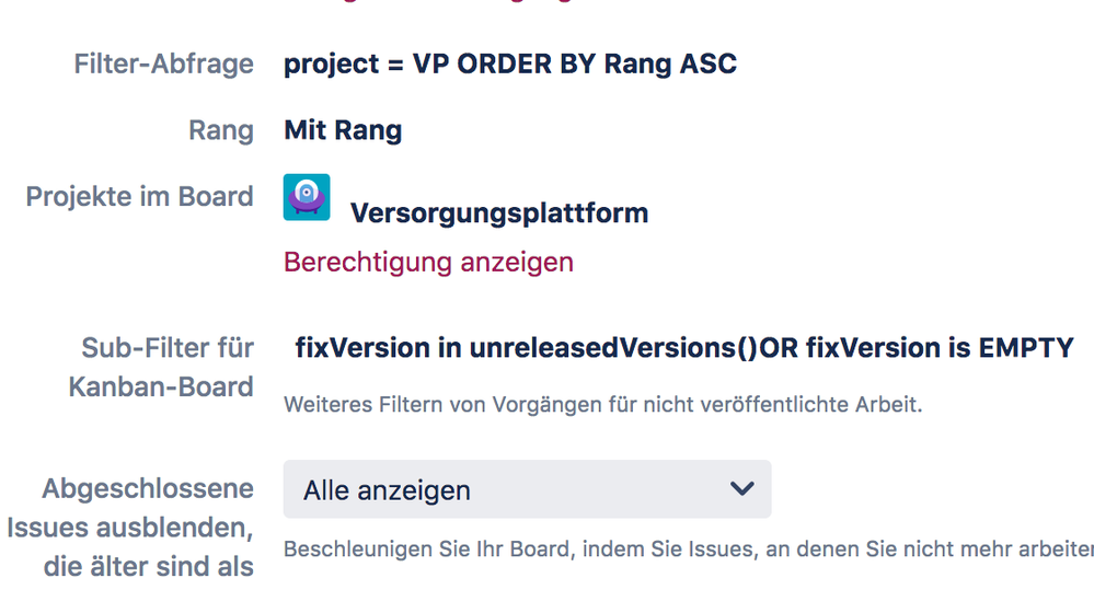 Kanban Board not showing subtaks