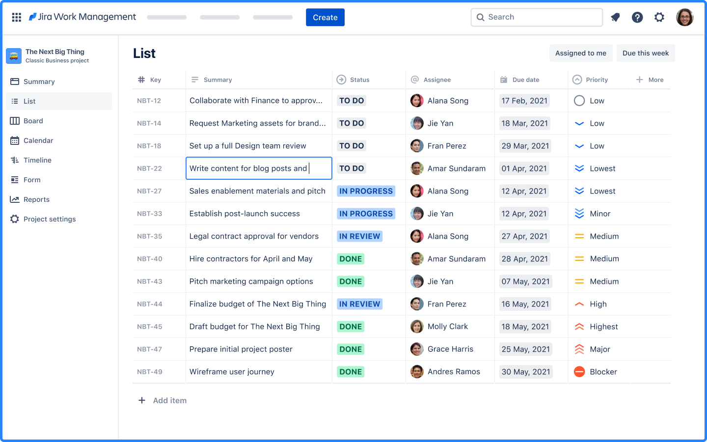 Announcing the waitlist for Jira Work Management