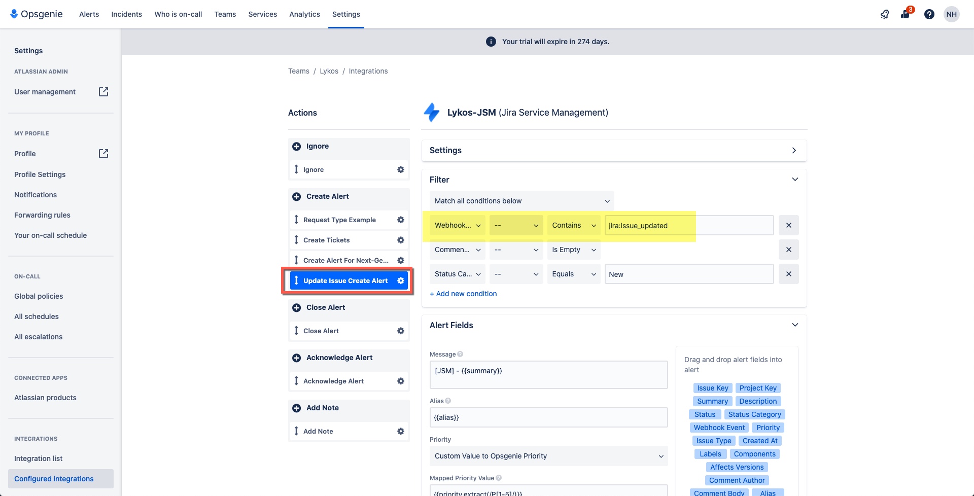 Opsgenie questions (JSM Automation and JSM ticket ...