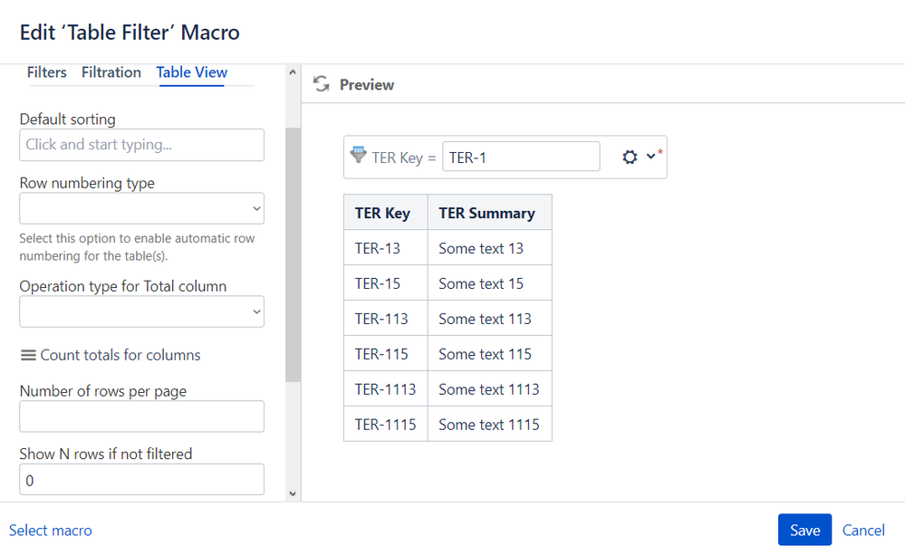 Solved Hide Entire Table by default and show relevant row