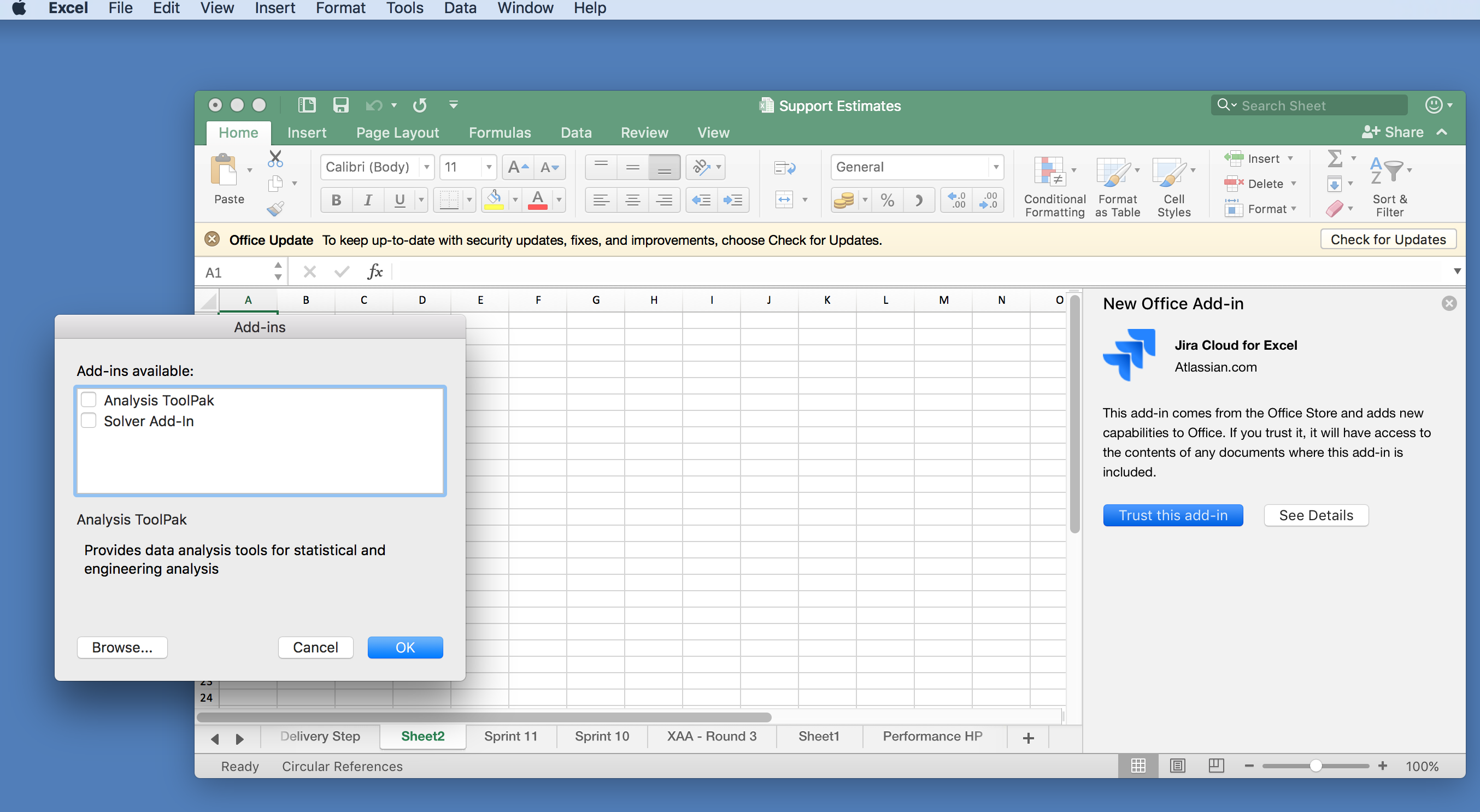 Solved How to remove Jira addin from Excel