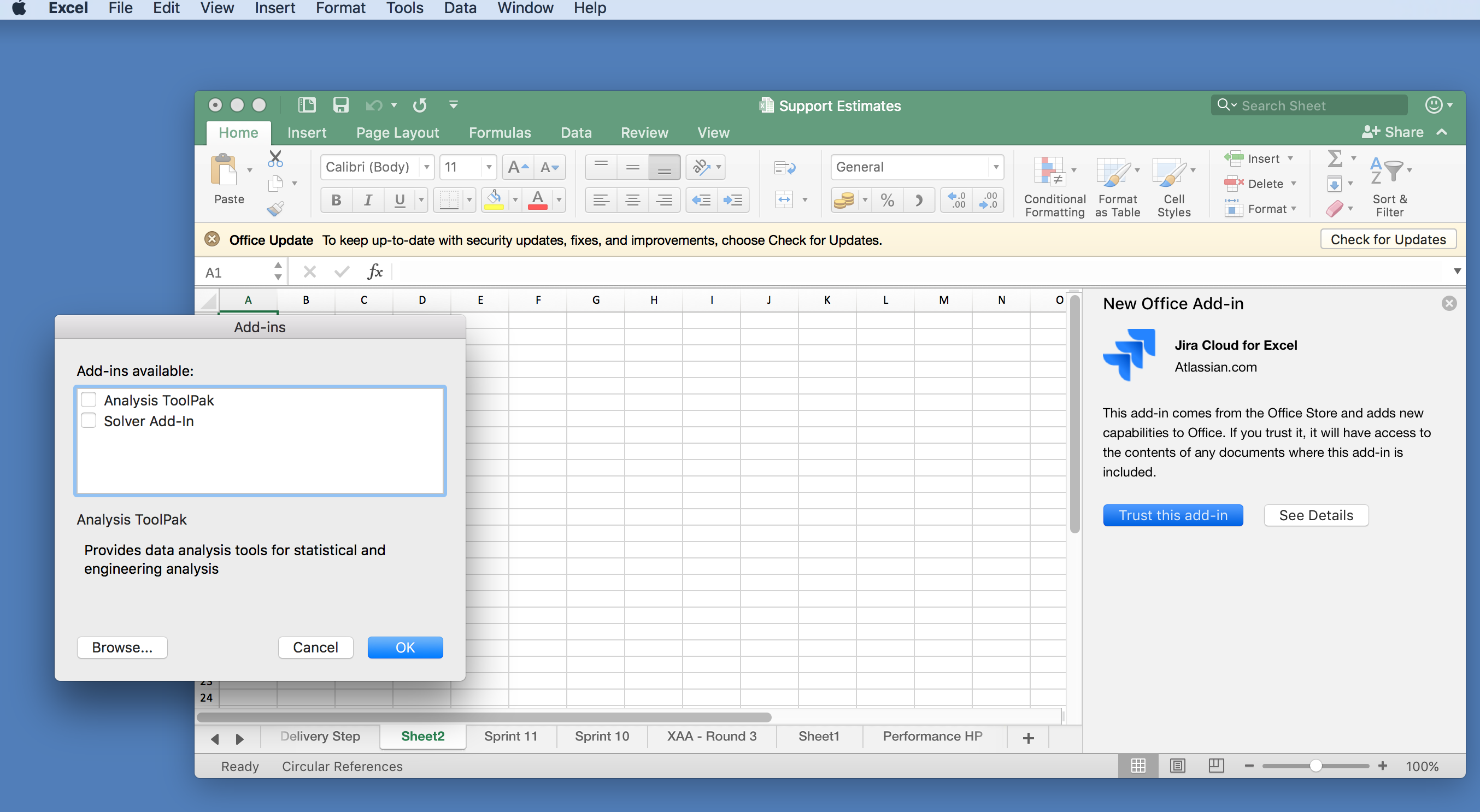 Solved: How to remove Jira add-in from Excel