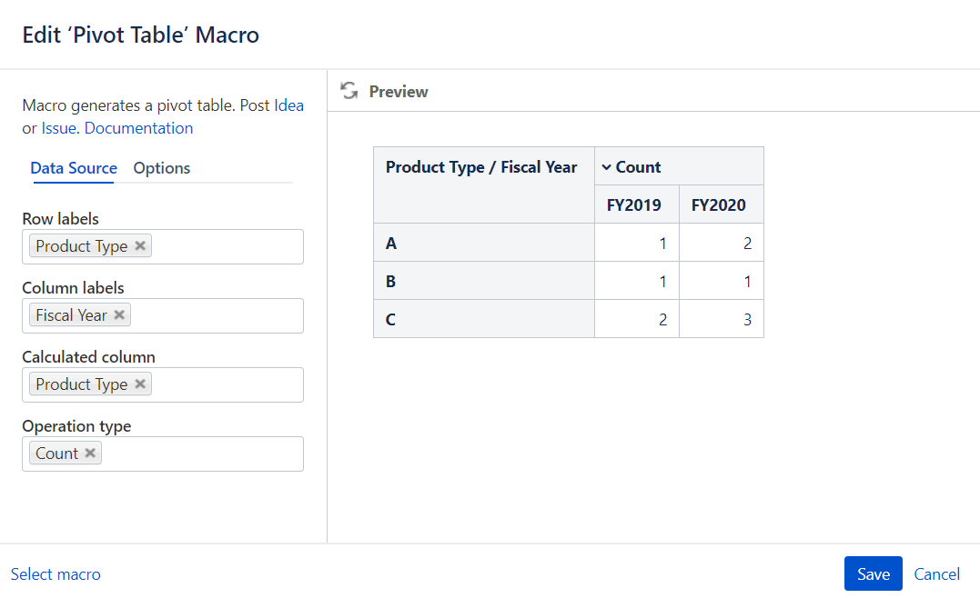 How to calculate change percentage in pivot table