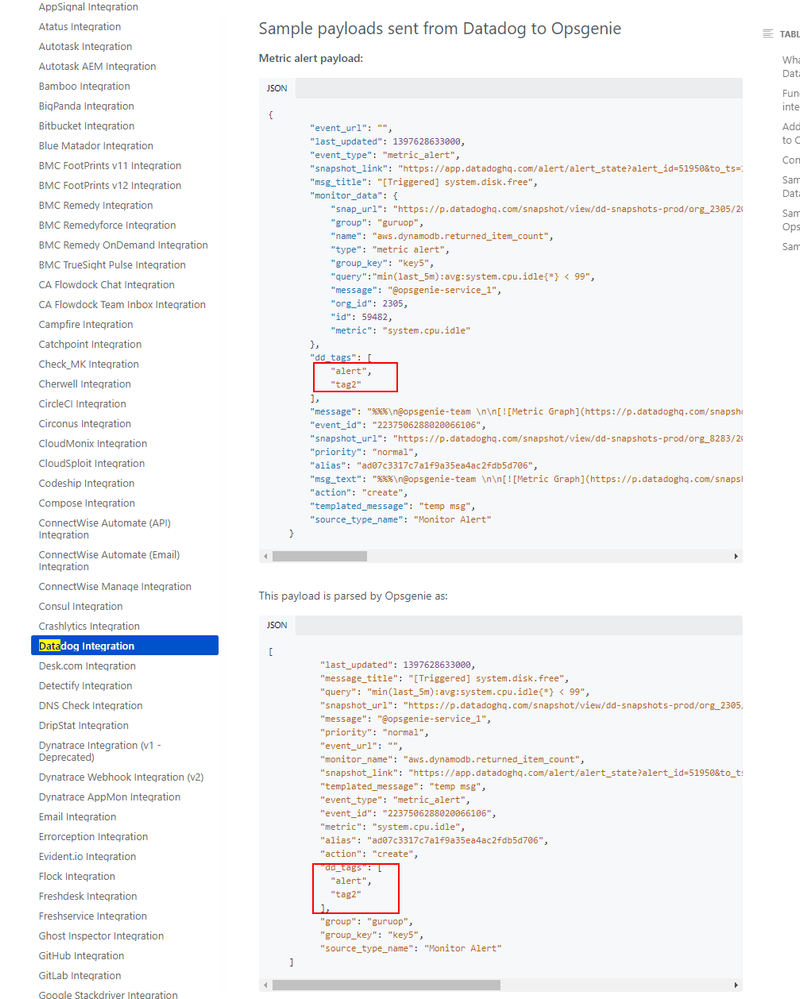 Solved Get value from a list of datadog tags using advanc...