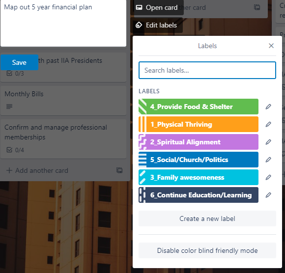 Fix Trello Label Colours —