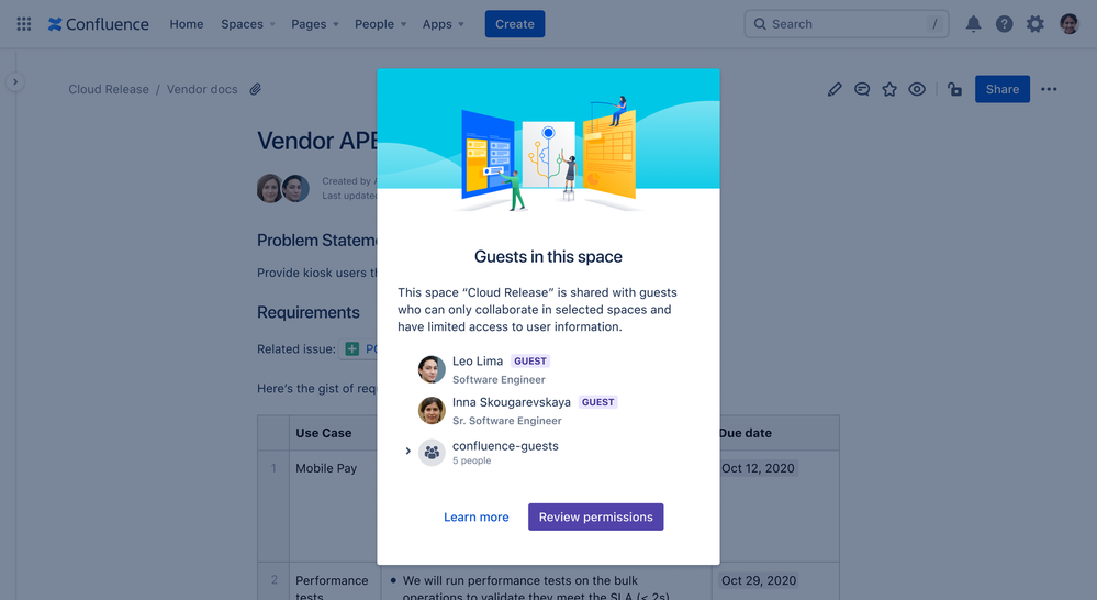 External Collaboration for Confluence