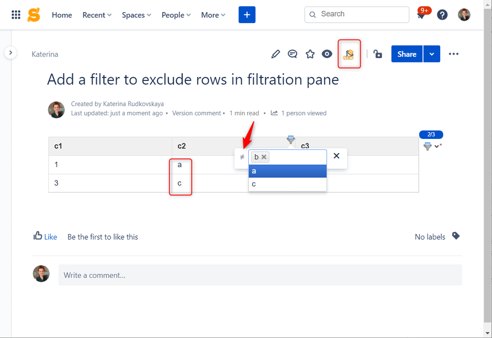 Solved Add a filter to exclude rows in filtration pane