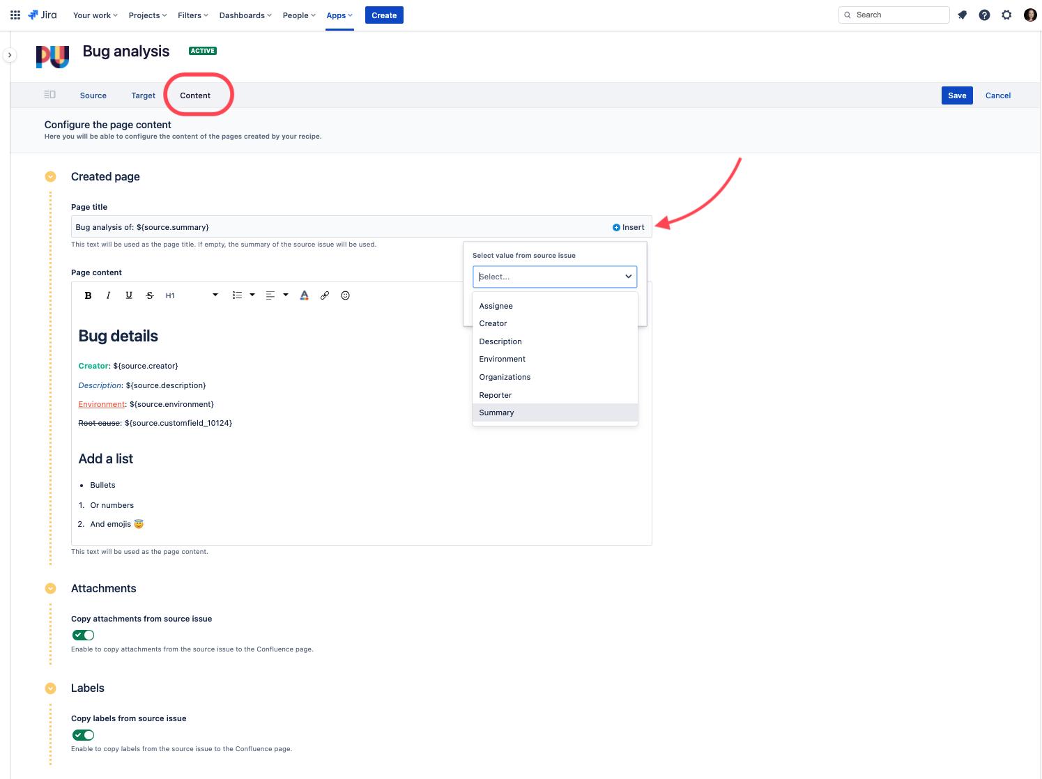 How To Create A Confluence Page Linked To A Jira C... - Atlassian Community