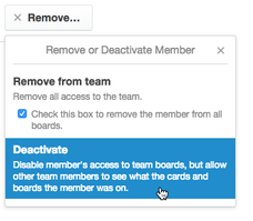 How can I remove a membership for an associated member when