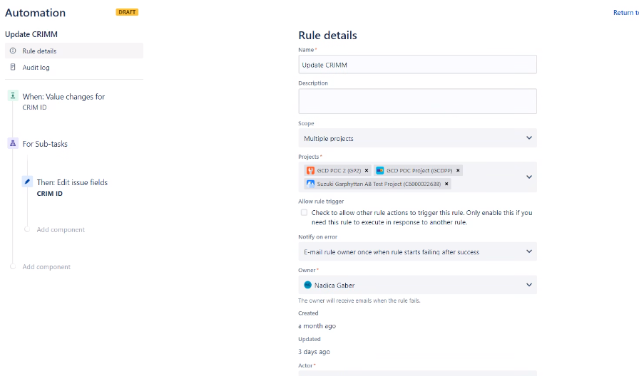 Ключ проекта в jira Ключ проекта в jira