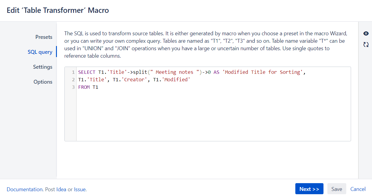 Solved Table filter and Content Report Table is sorting s...