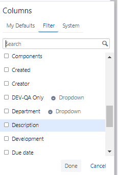 How do I add a particular custom field to a filter... - Atlassian Community