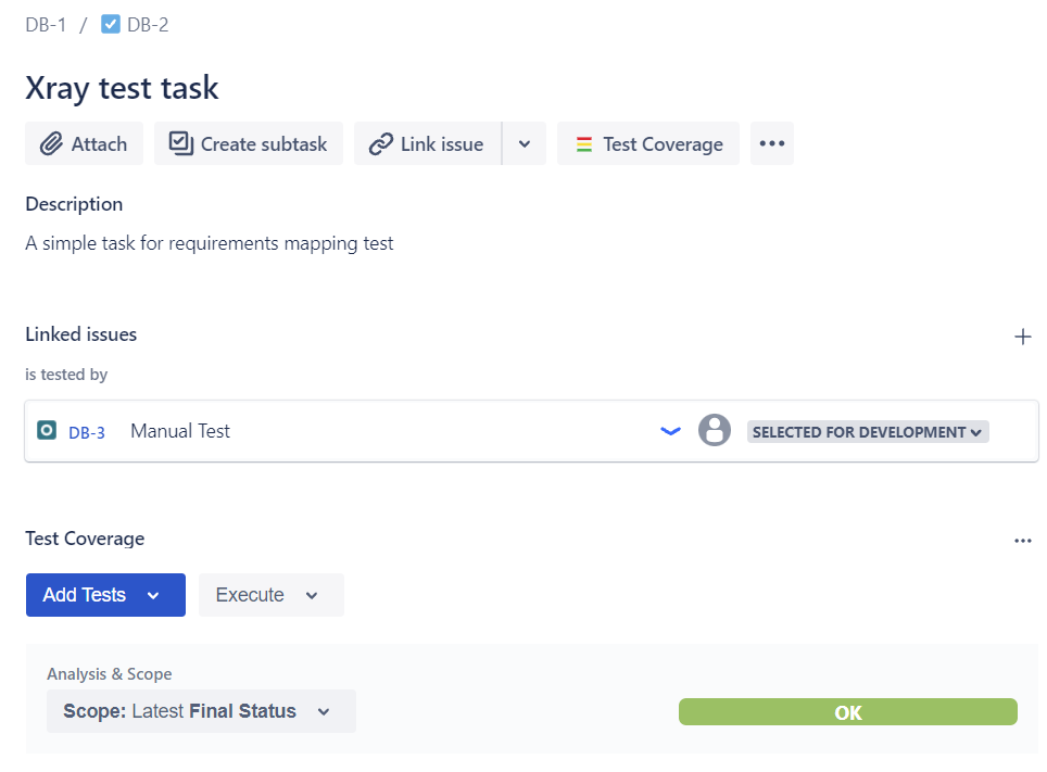 How to enable Xray Requirement Coverage