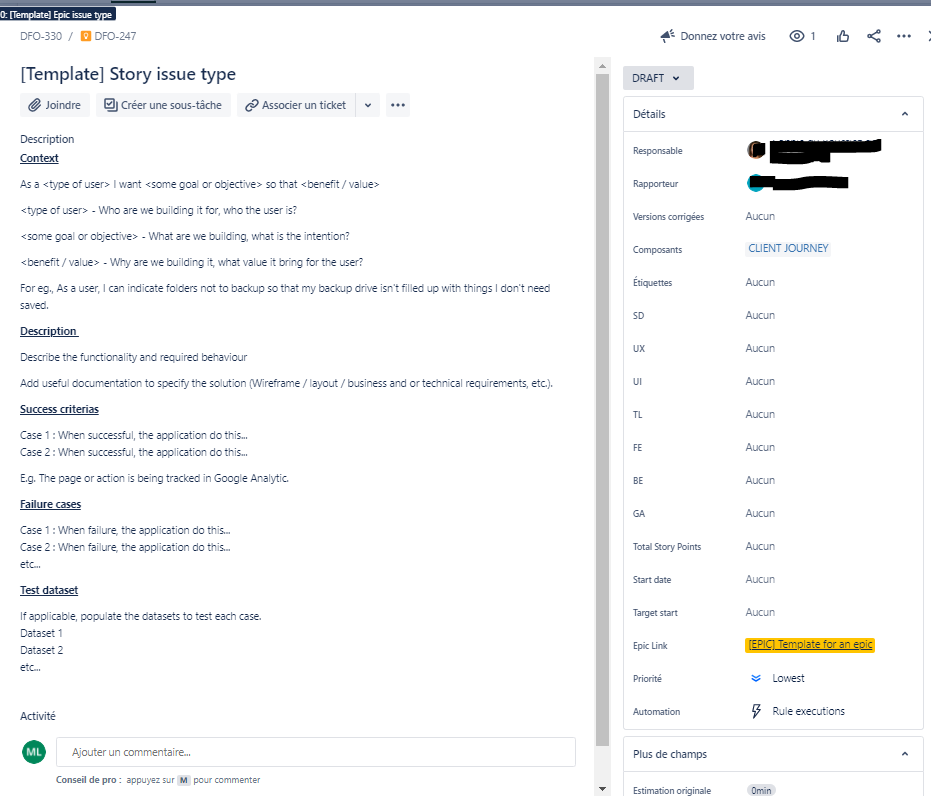 How to do a filter on sprints