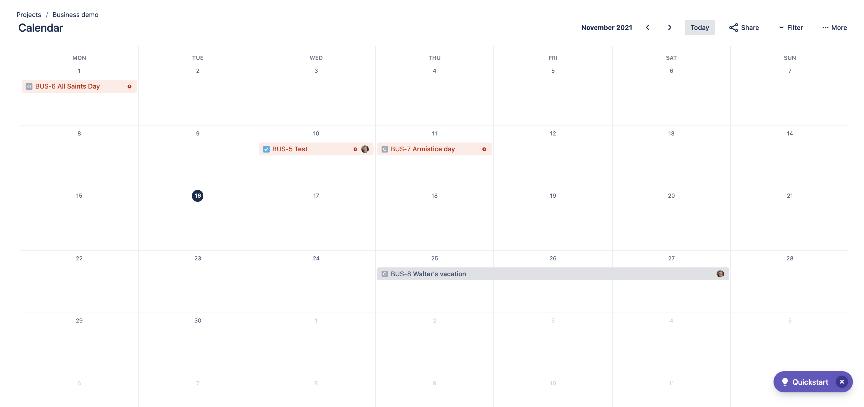 Solved: How to integrate holidays in Calendar