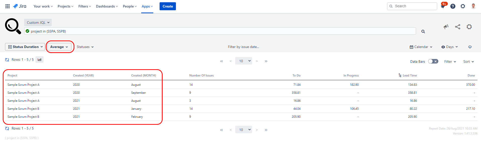 Solved How To Create Jira Filter To Calculate Average Tim