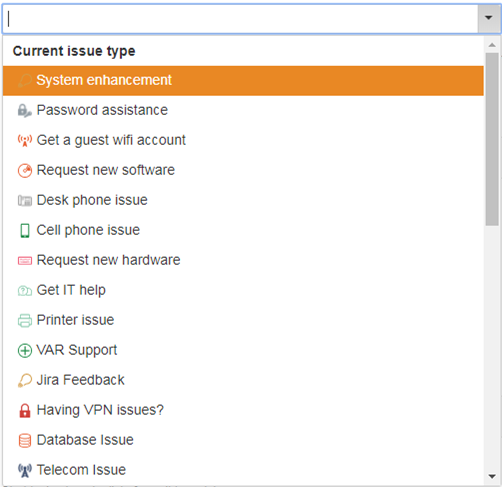 Jsd Customer Request Type Menu Order