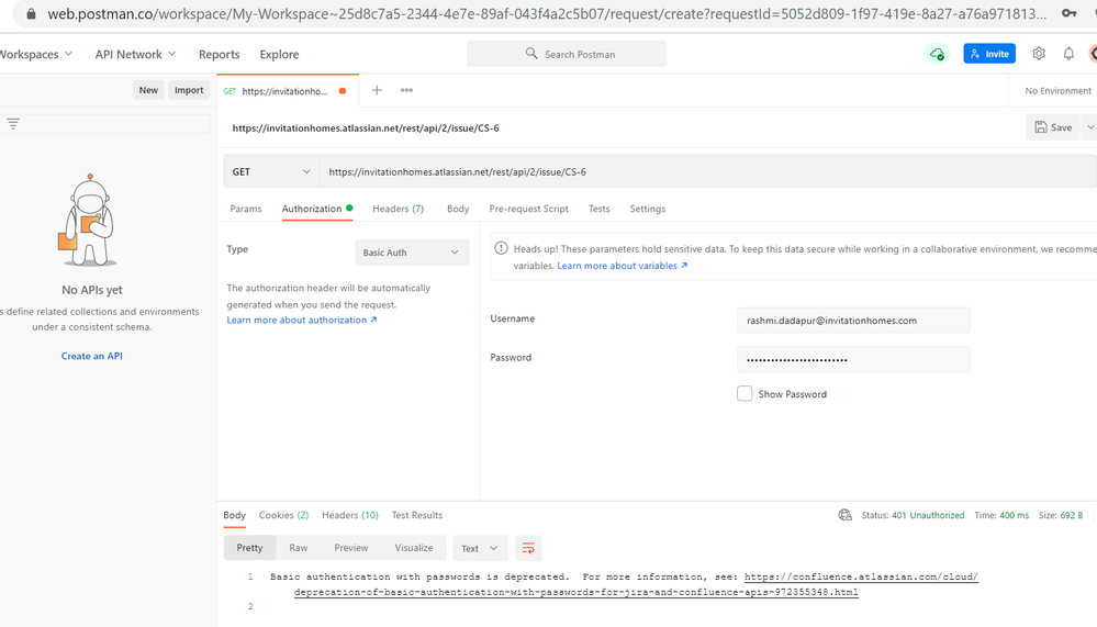 ServiceNow integration with REST API Basic auth an...