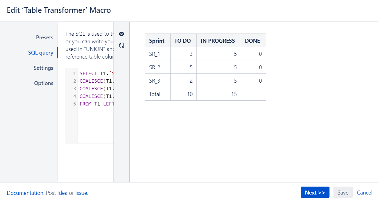 Table transformer to add a column only if it doesn't exist in source table