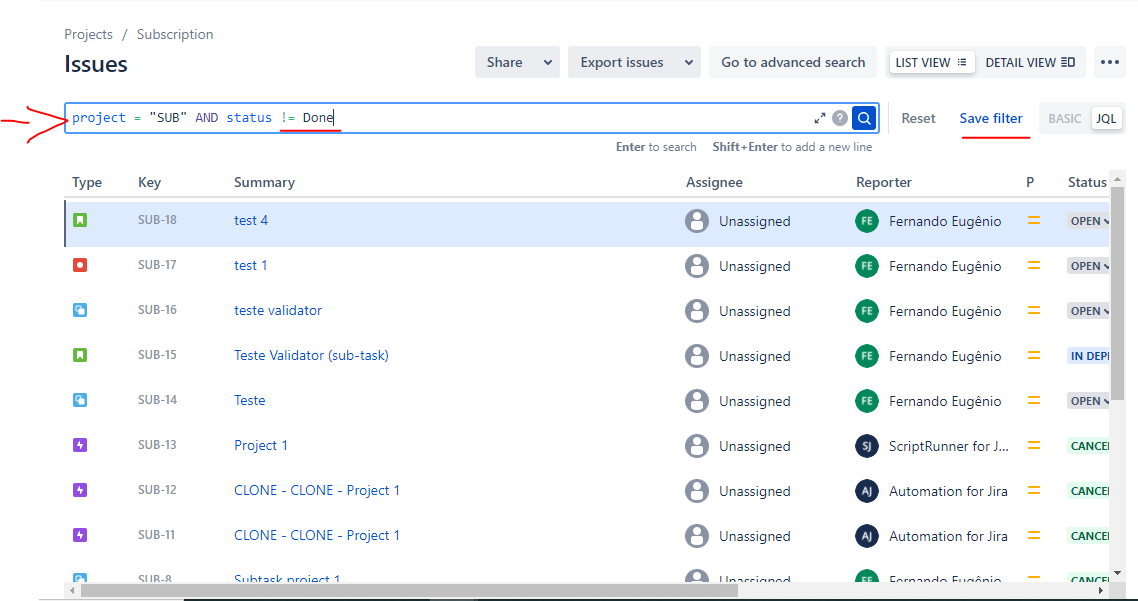 Solved How to hide done tasks in my software projects