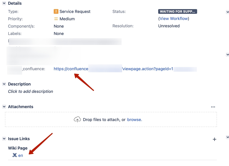 link confluence page to jira issue