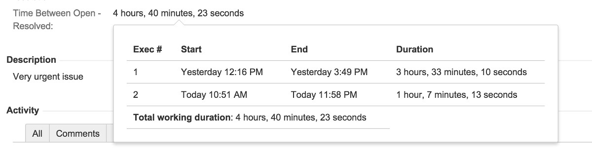 JQL Query - Between two date range