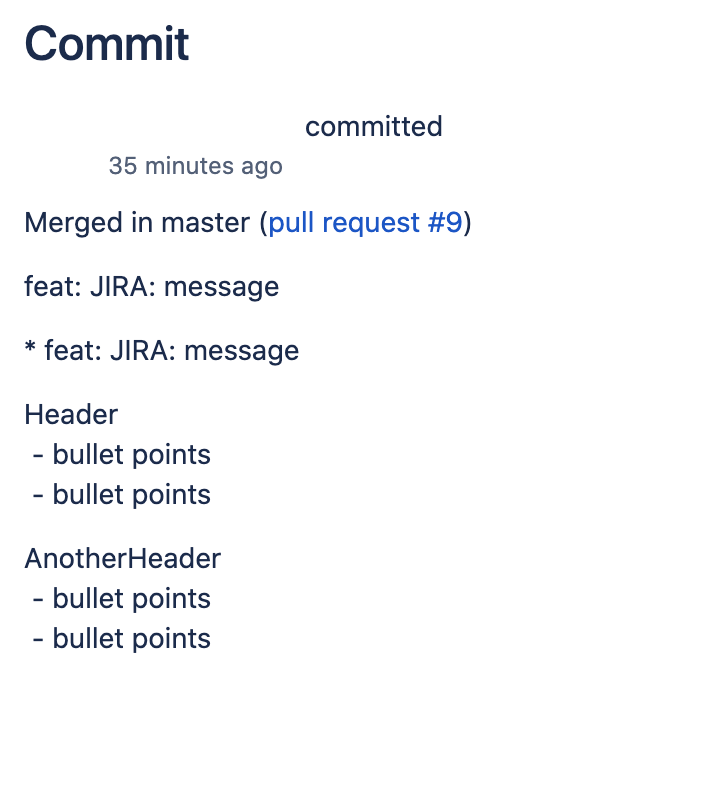 How to update a pull request description when push...