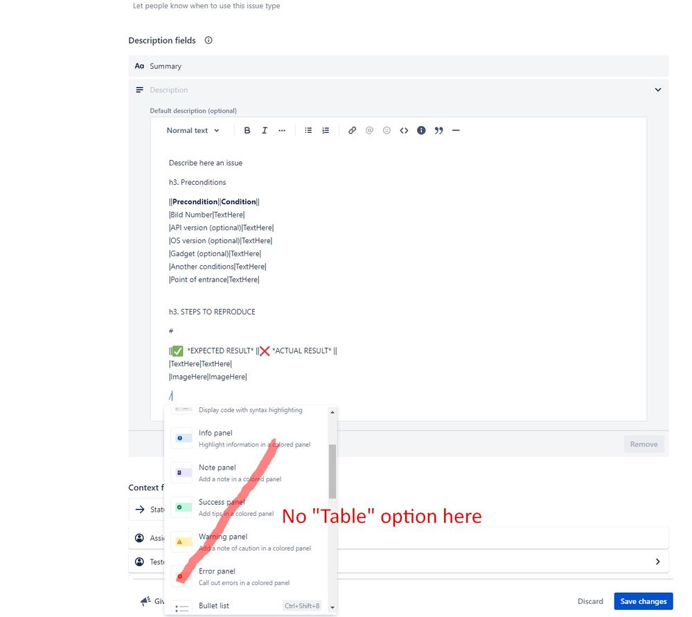 Solved How do I use markdown in Description