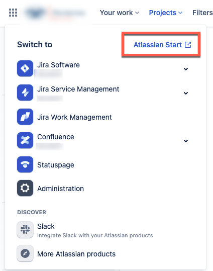 How to switch companies (domains) in jira when bei