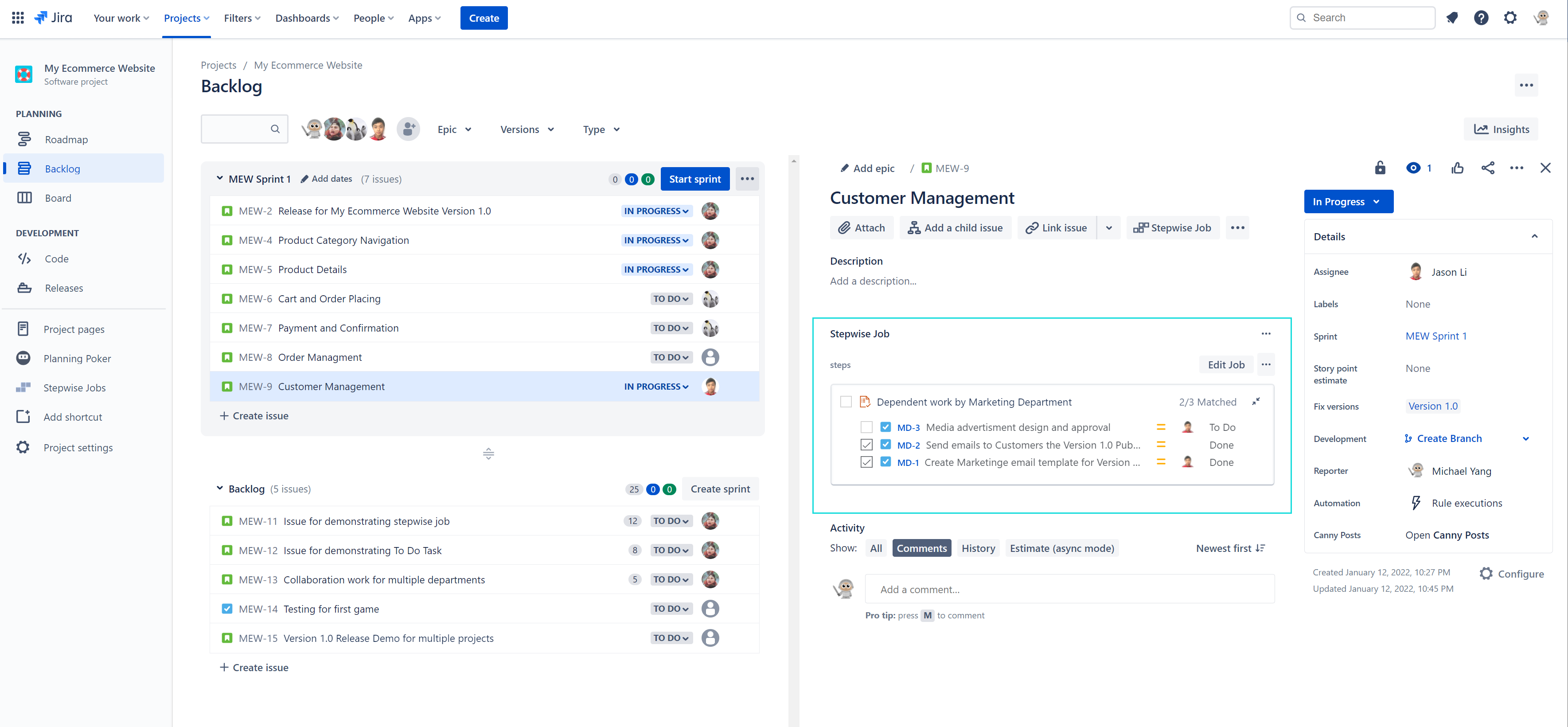 How to track the status for issues by filtering co... - Atlassian Community