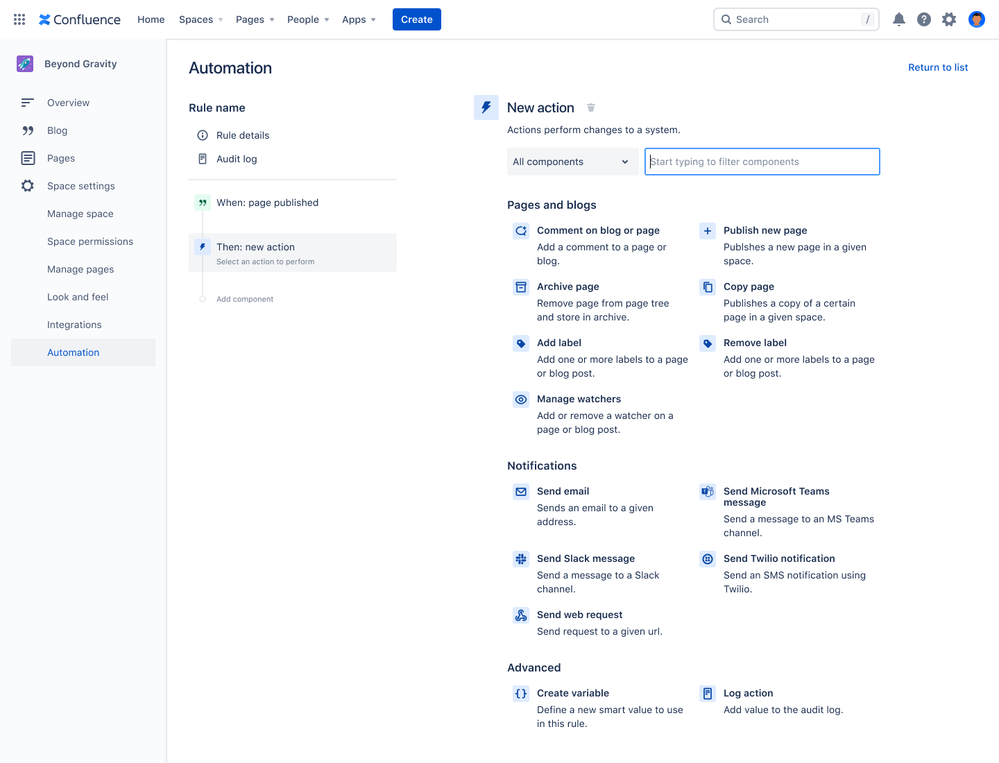 Introducing Automation For Confluence - Atlassian Community