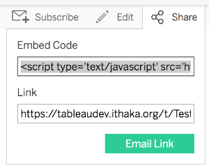 Solved: Is there any way to show a Tableau workbook in Con...