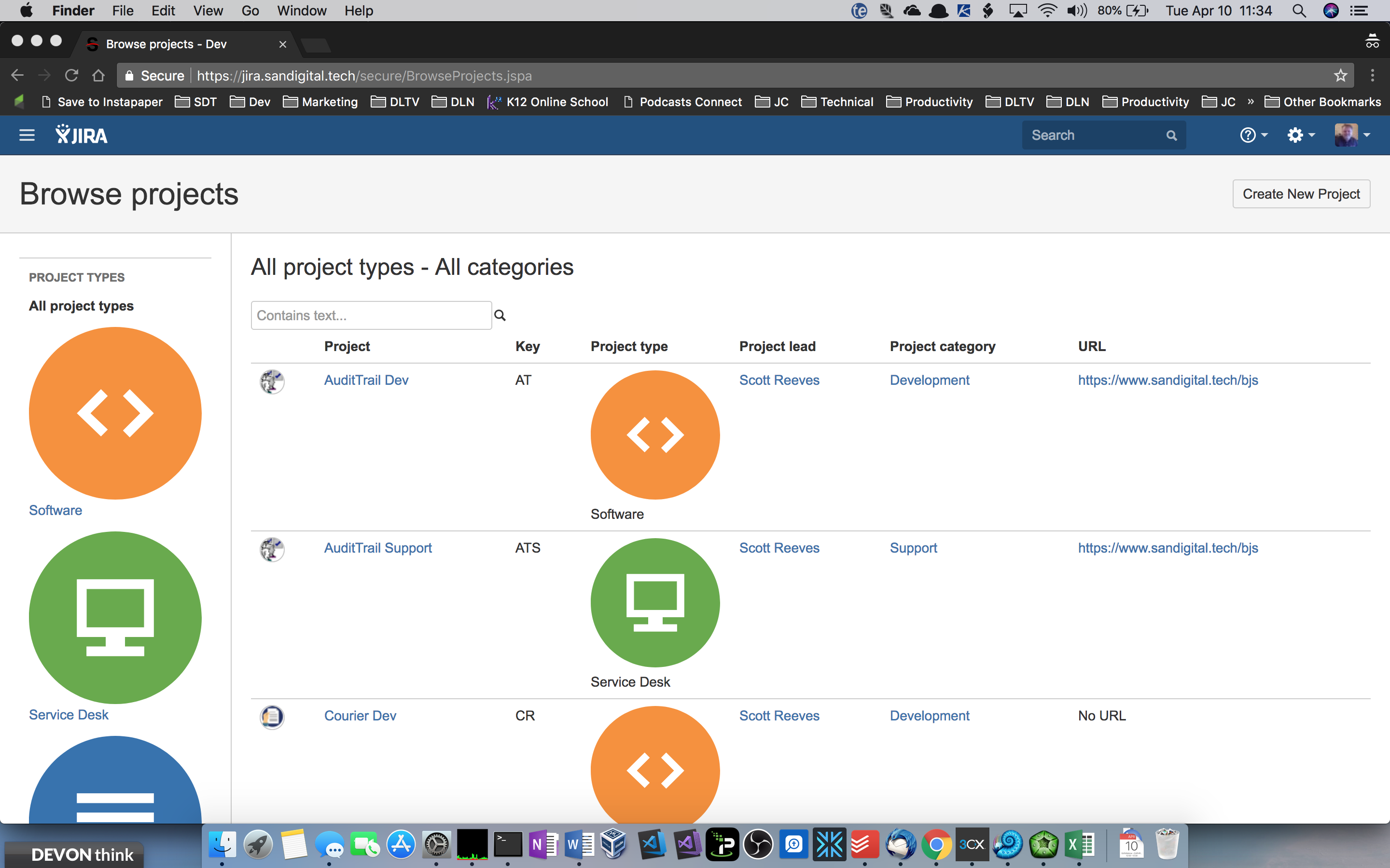 navigation bar and side bar not visible