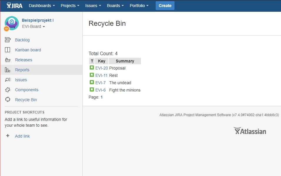 Restore the deleted issues in Jira.png