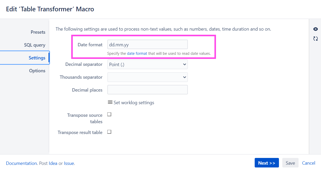 how to change date format in sql table