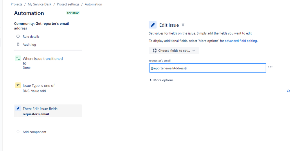 Solved: copy field value to a custom field