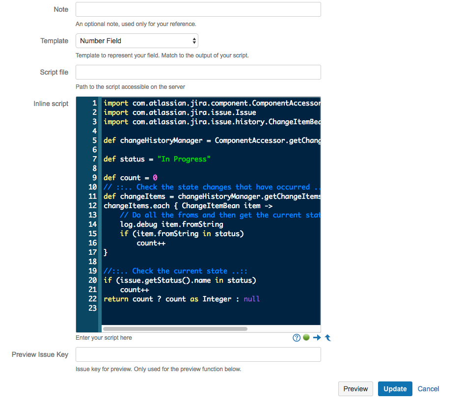 how to ceate an auto increment custom field on jir 