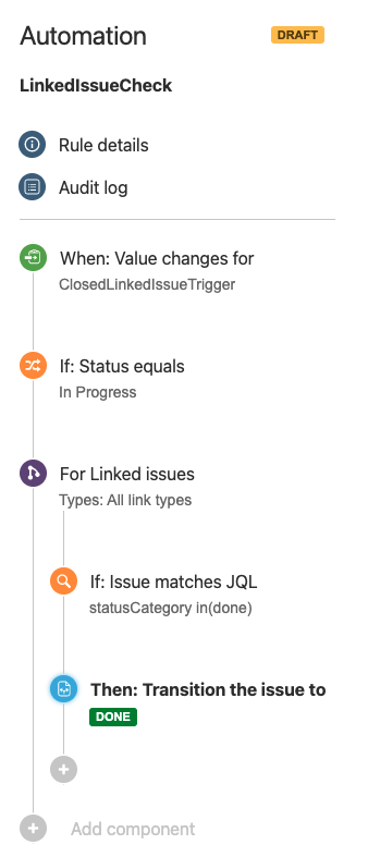 Automation: When all linked issues are done how do...