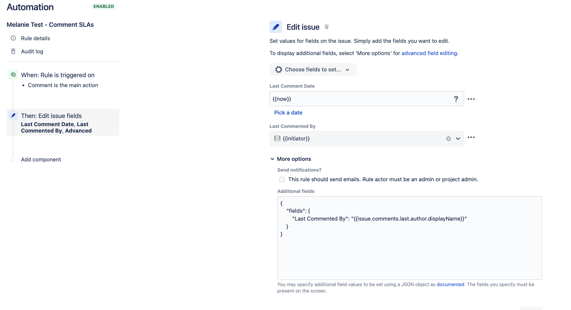 Create a service desk queue which shows time since...