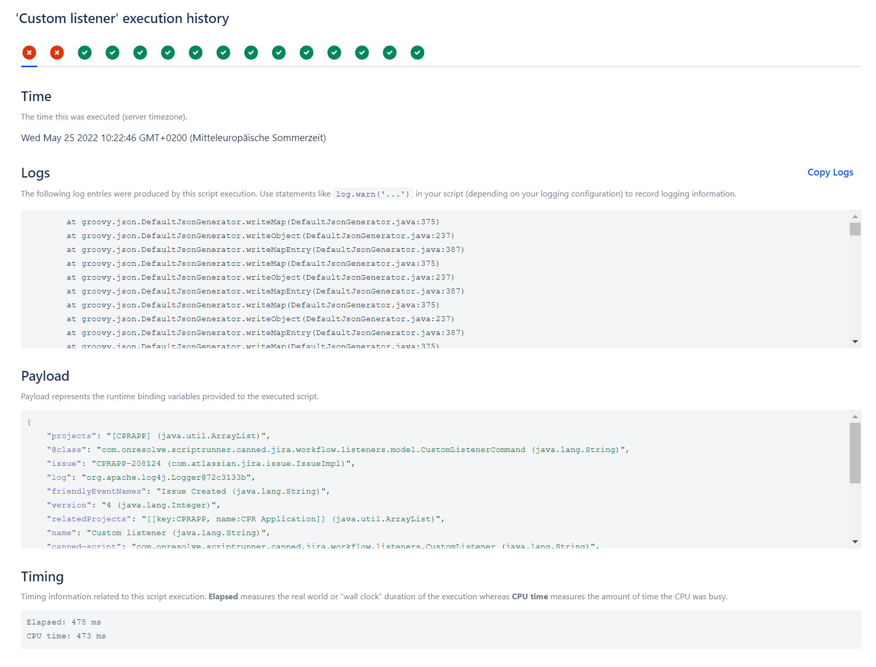 HTTP Post request in Groovy with Script Runner