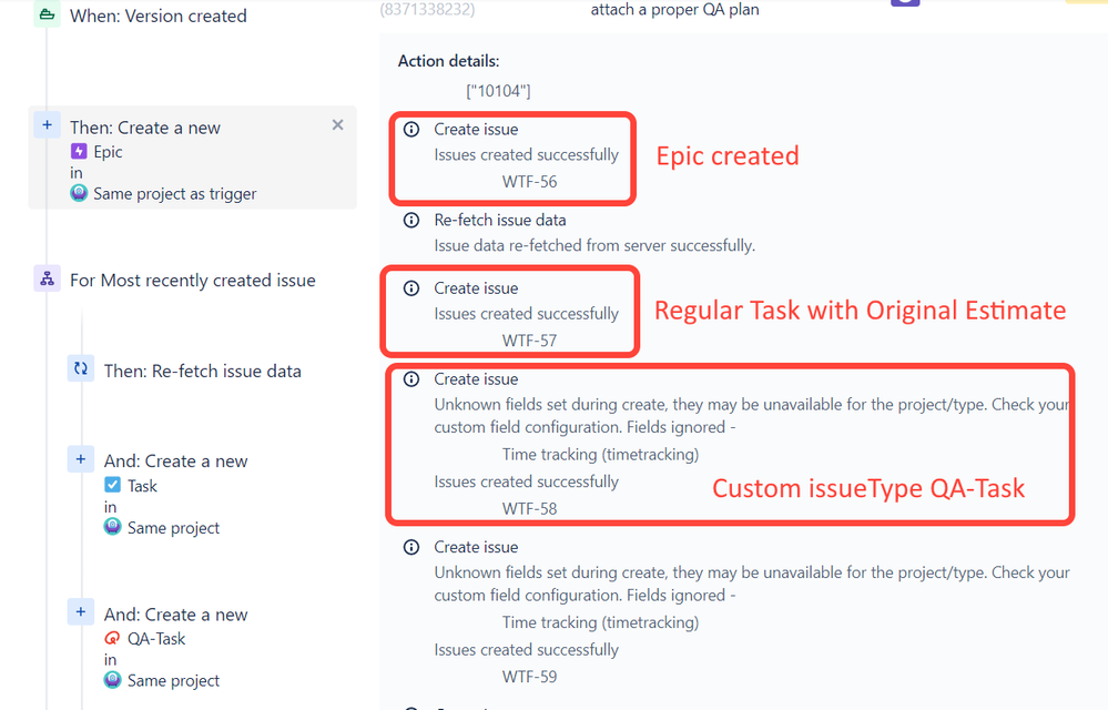 How to set "Original Estimate" for created custom
