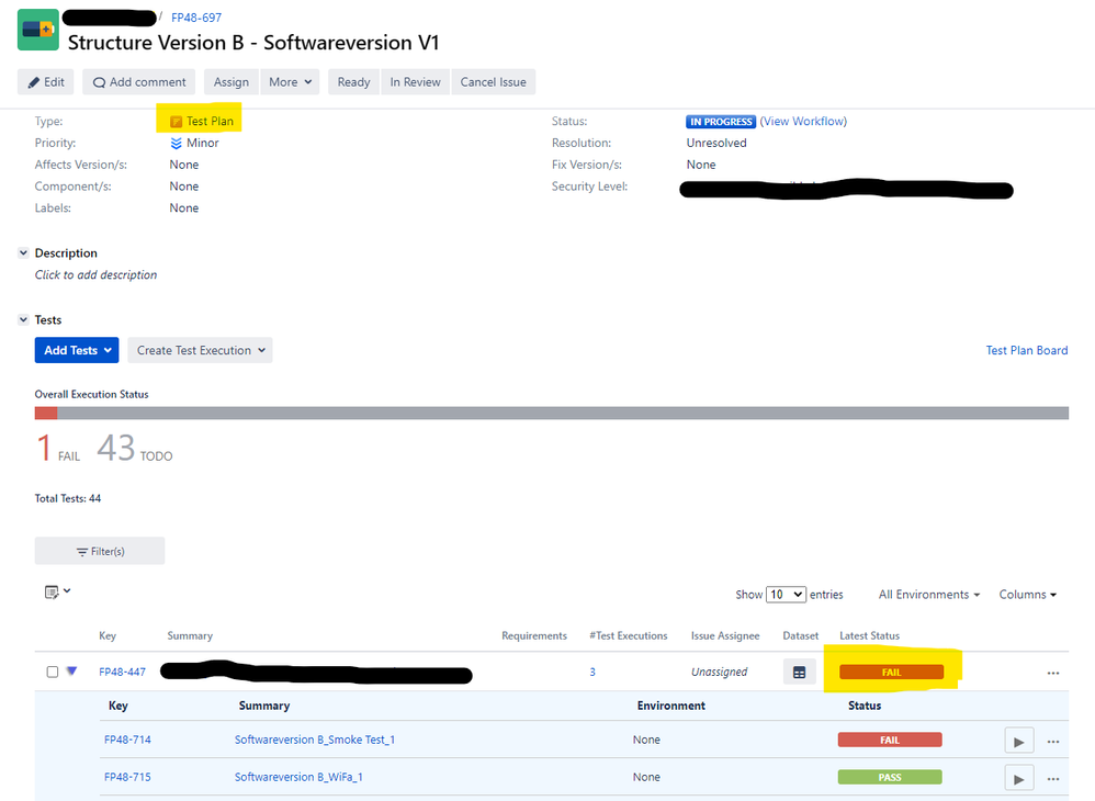 Solved xray test execution status priority