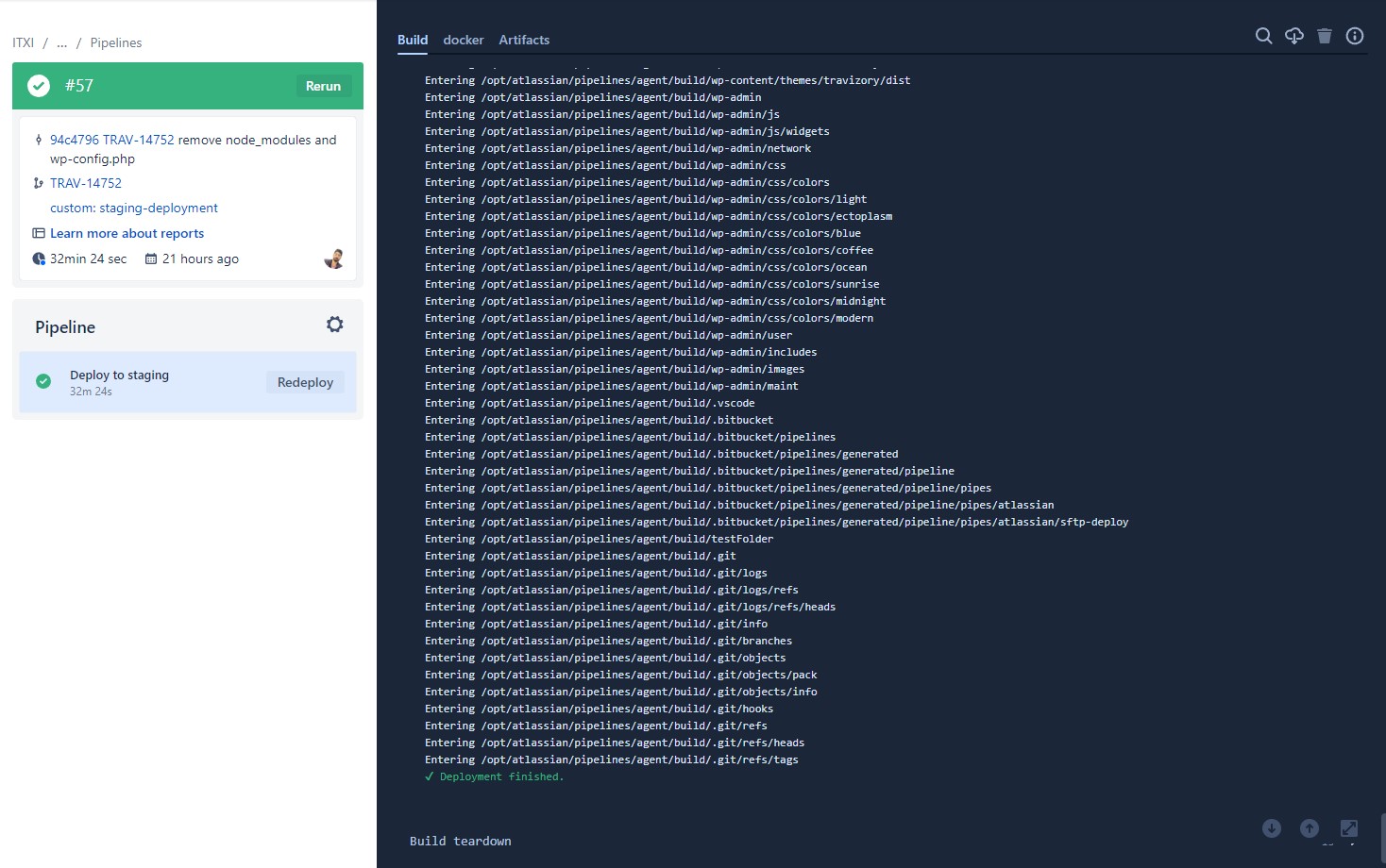 Solved port number in pipelins for deploy in FTP server i...